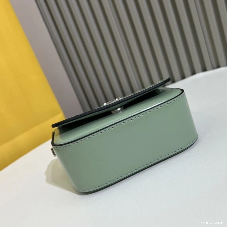 Affordable HOT Bag In Leather F Green Nano Calf Fendi 0801